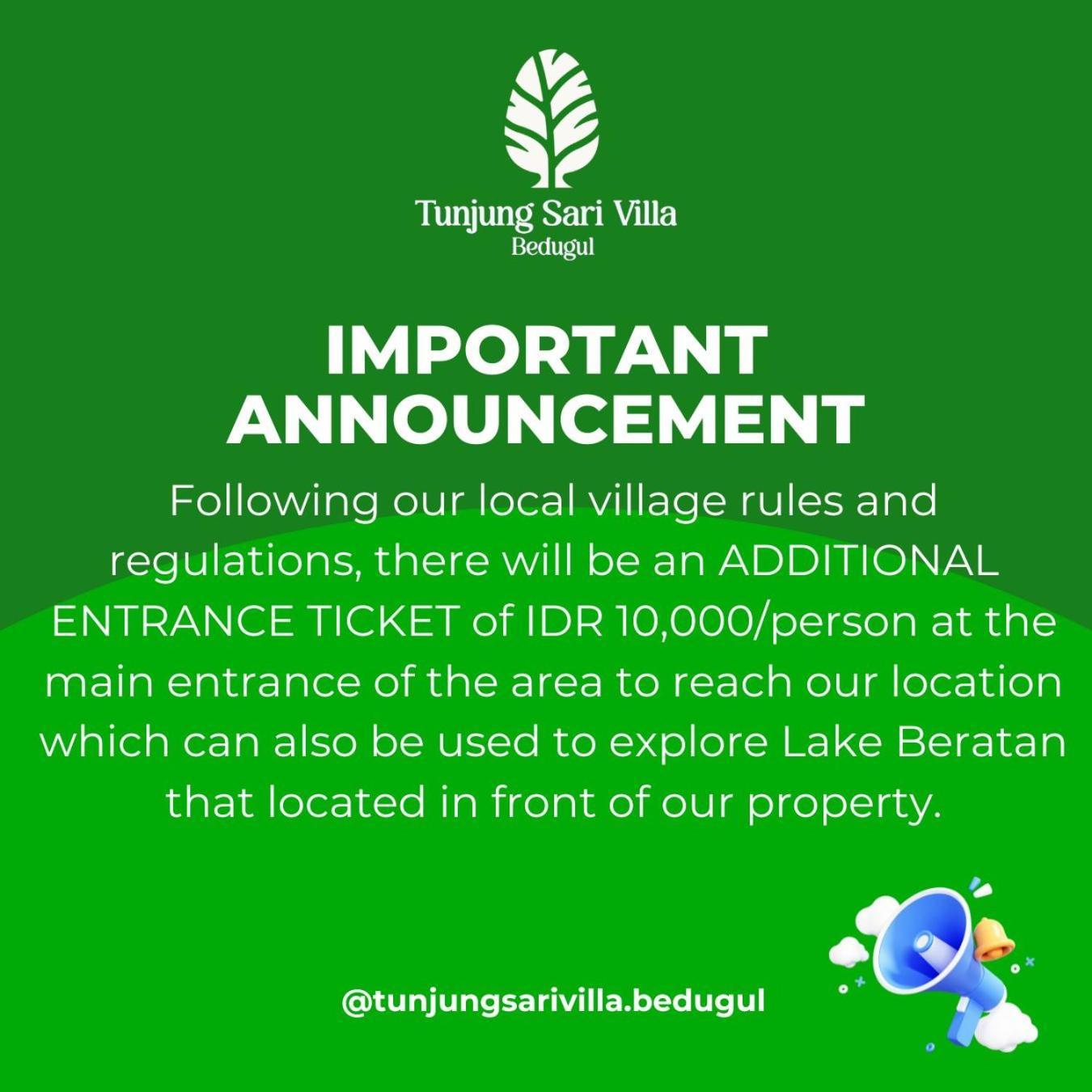 Tunjung Sari Villa Bedugul Bedugul  Buitenkant foto